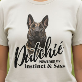 Camiseta Cão de Pastor Holandês - Hollandse Herdershond