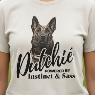 Camiseta Cão de Pastor Holandês - Hollandse Herdershond