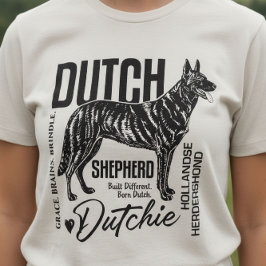 Camiseta Cão de Pastor Holandês - Hollandse Herdershond