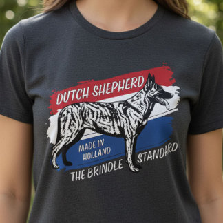 Camiseta Cão de Pastor Holandês - Hollandse Herdershond