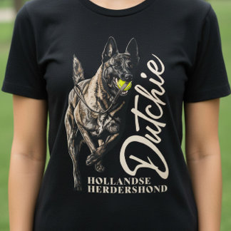 Camiseta Cão de Pastor Holandês - Hollandse Herdershond