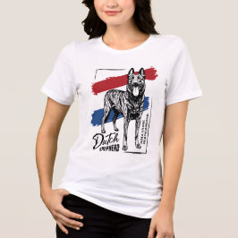Camiseta Cão de Pastor Holandês - Hollandse Herdershond