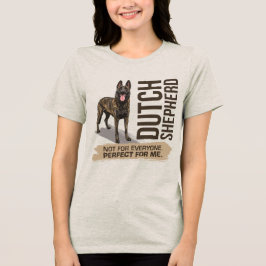 Camiseta Cão de Pastor Holandês - Hollandse Herdershond