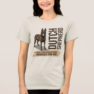 Camiseta Cão de Pastor Holandês - Hollandse Herdershond