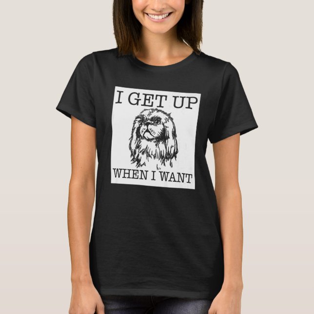 Camiseta Cão de Pekingese (Frente)