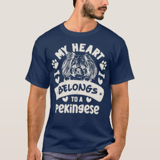 Camiseta Cão de Pekingese Cujo Cachinho 1