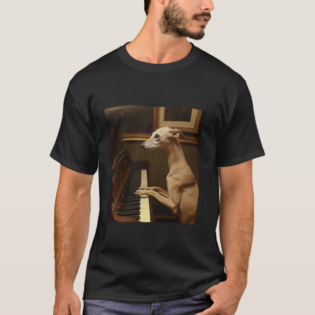 Camiseta Cão de Piano Galgo (Frente)