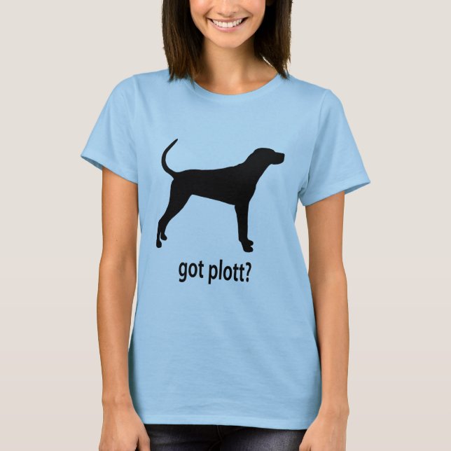 Camiseta Cão de Plott obtido (Frente)
