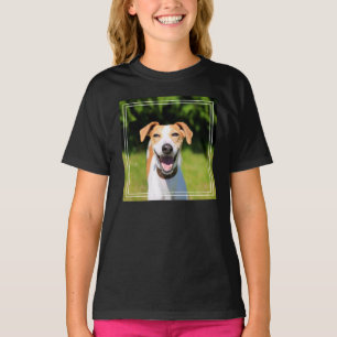 Camiseta Cão de riso das imagens   de Getty