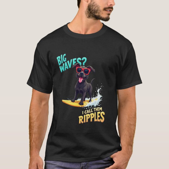 Camiseta Cão de Surfe Cane Corso Legal (Frente)
