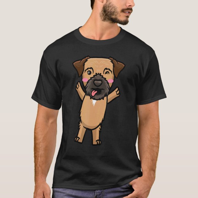 Camiseta Cão de Transporte de Fronteira (Frente)