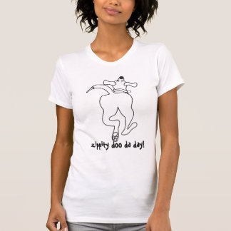 Camiseta Cão, dia da Dinamarca do doo do zippity!