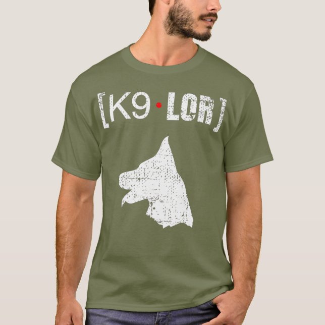Camiseta Cão do Condado de Greene, LOR PD (Frente)