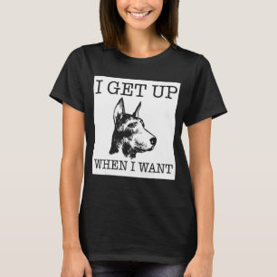 Camiseta Cão Doberman Pinscher