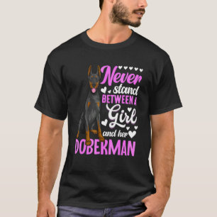 Camiseta Cão Doberman Pinscher Para Proprietário de Doberma