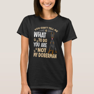 Camiseta Cão Doberman Pinscher Para Proprietário Doberman 4