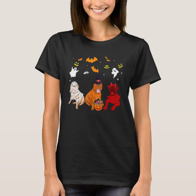 Camiseta Cão Dogue de Bordeaux (Frente)