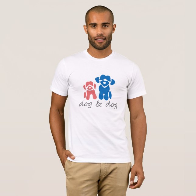 Camiseta cão e cão (Frente Completa)