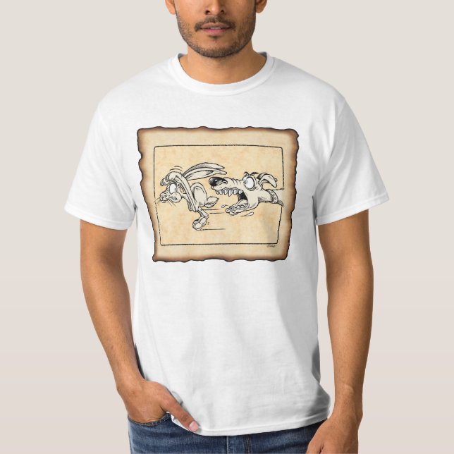 Camiseta CÃO E LEBRE Zazz (Frente)