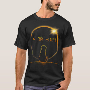 Camiseta Cão Eclipse Solar Total