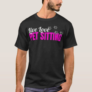 Camiseta Cão Engraçado Babá Cães Cuidando Animais Animais