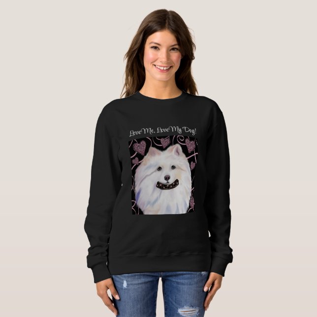 Camiseta Cão Esquimó Americano (Frente Completa)