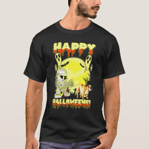 Camiseta Cão Feliz das Bruxas de Inglês