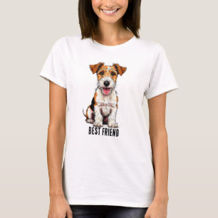 Camiseta Cão Fox Terrier