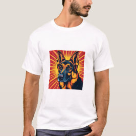 Camiseta cão german shepherd