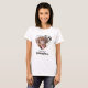 Camiseta Cão GRANDMA Cão Personalizado Cão-do-Coração Lover (Frente Completa)