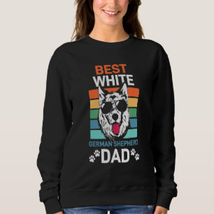Camiseta Cão Gsd Do Pai Branco