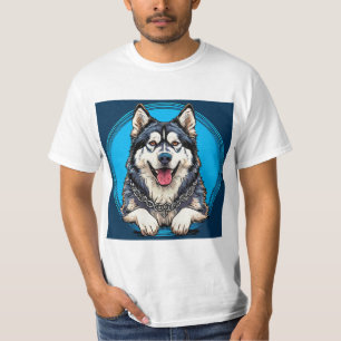 Camiseta Cão Husky