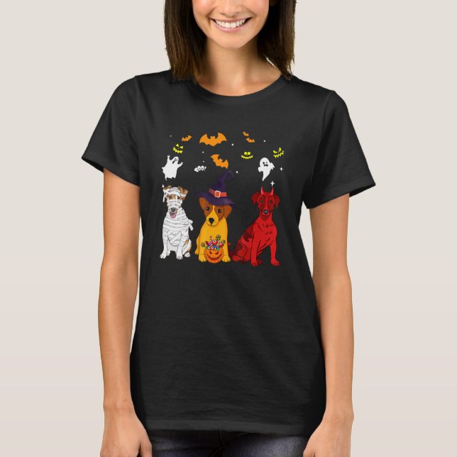Camiseta Cão Jack Russell (Frente)