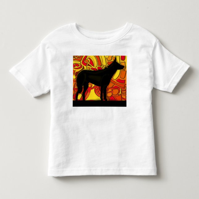 Camiseta Cão Kelpie australiano (Frente)