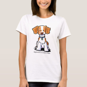 Camiseta Cão KiniArt Brittany