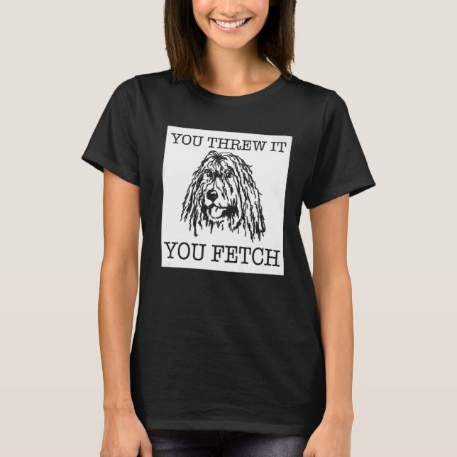 Camiseta Cão Komondor (Frente)