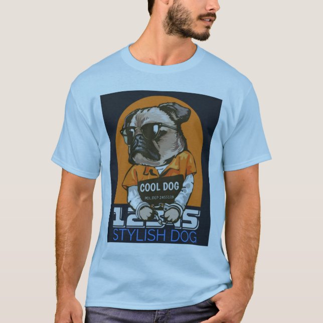 Camiseta Cão legal (Frente)