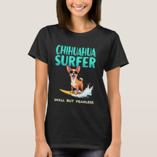 Camiseta Cão legal de Surfe Chihuahua
