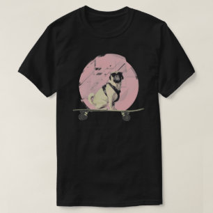 Camiseta Cão legal do pug