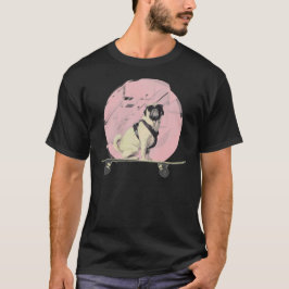Camiseta Cão legal do pug
