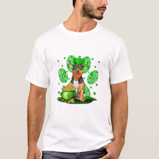 Camiseta Cão Leprechaun Hat