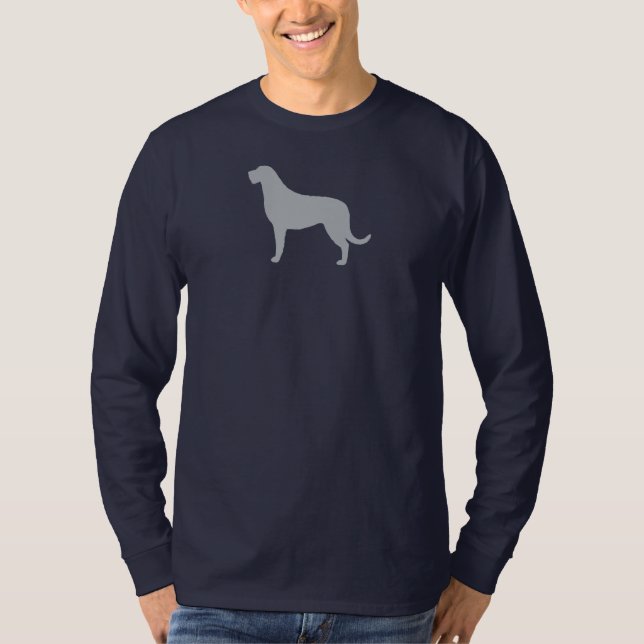 Camiseta Cão Lobo Irlandês (Frente)