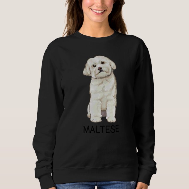 Camiseta Cão Louco Maltês (Frente)