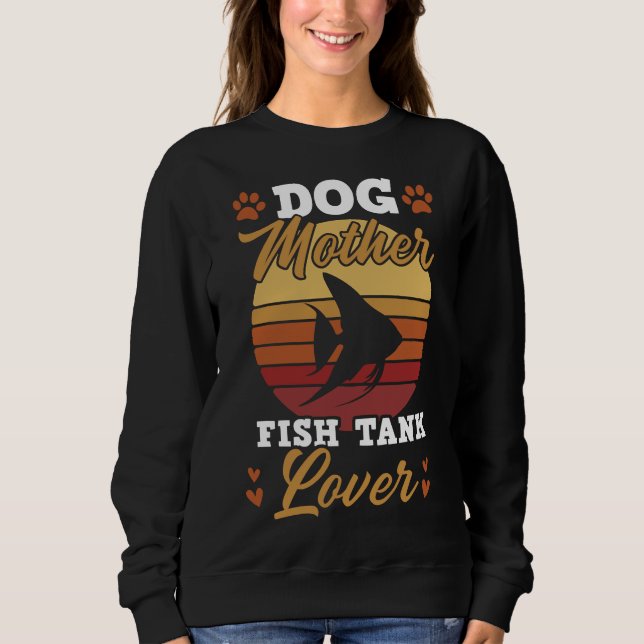 Camiseta Cão Mãe Peixe Tanque Mãe Peixe Cujo Tanque De Peix (Frente)