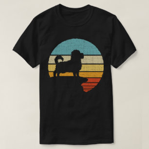 Camiseta Cão Maltês Retro Vintage Anos 60 70 Dono de Cachor