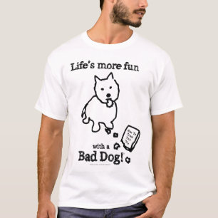 Camiseta Cão mau