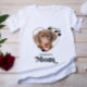 Camiseta Cão MOM Personalizado Cão-do-coração Pet Foto (Criador carregado)