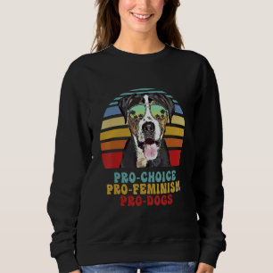 Camiseta Cão Montanhês Suíço Maior Escolha Pro Feminismo