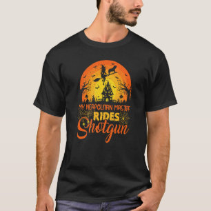 Camiseta Cão Neapolitan Mastiff Passeio de Sunset Vintage A