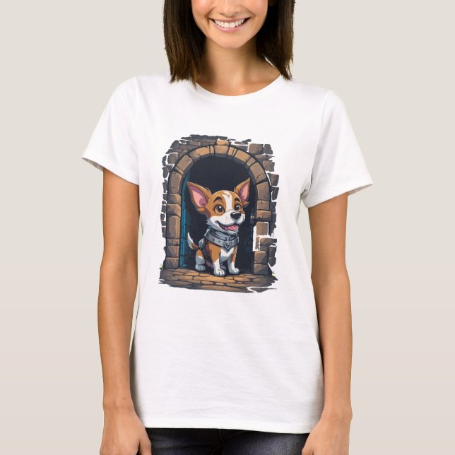 Camiseta Cão no Dungeon (Frente)